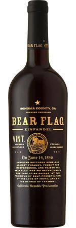 Bear Flag Zinfandel 2016/17, Sonoma County 3 Bear Flag Zinfandel 2016/17, Sonoma County