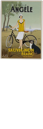 La Belle Angele Sauvignon Blanc Boxed Wine 2.25L, 2020, France
