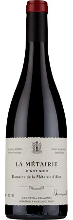 Abbotts & Delaunay, La Métairie D′Alon ′La Metairie′ Organic Pinot Noir 2017, Languedoc
