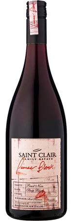Saint Clair Pioneer Block Pinot Noir 2020/21, Marlborough