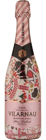 Vilarnau ‘Gaudi’ Organic Rosé Cava Brut Reserva, Penedès